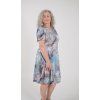 Sofistik šaty DITA, V2 modrá/stříbro