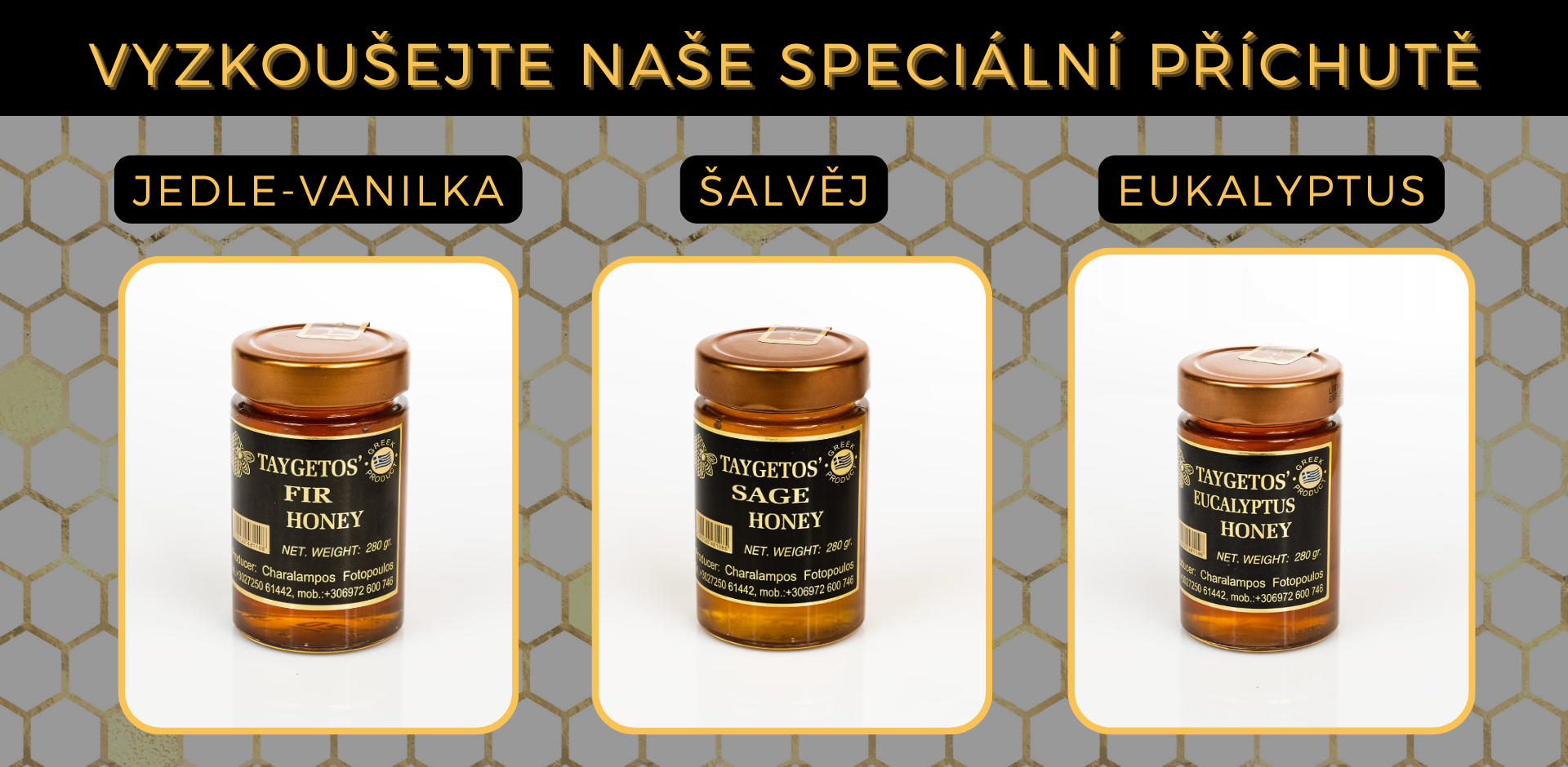 Speciální příchutě