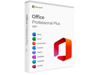 microsoft office professional plus 2021 druhotna licence softver powerpoint word excel outlook publisher access