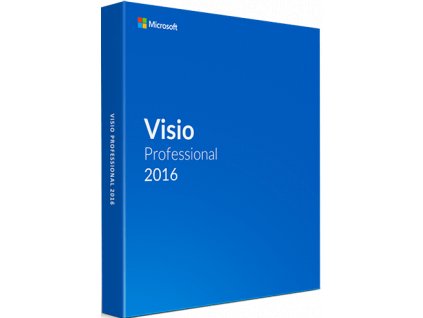 Microsoft Visio 2016 Professional - robustní software pro tvorbu diagramů a vizualizaci komplexních informací. Druhotná licence. Koupit online na Softabe.