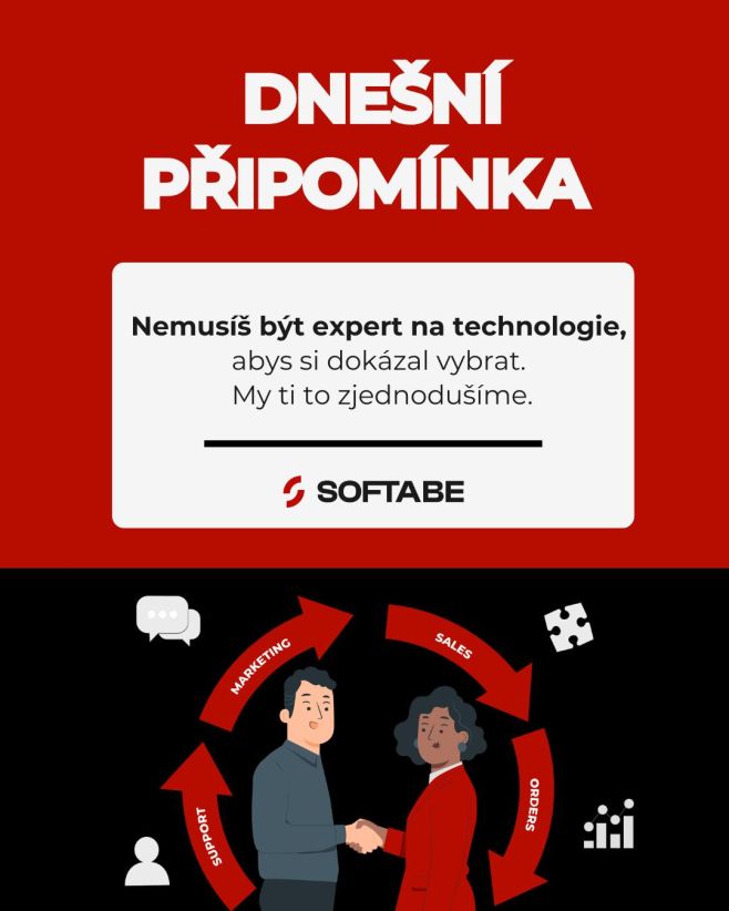 Nemusíte být expert na technologie, abyste si vybral. Stačí nám napsat, k čemu software potřebujete (domů, do školy, do...