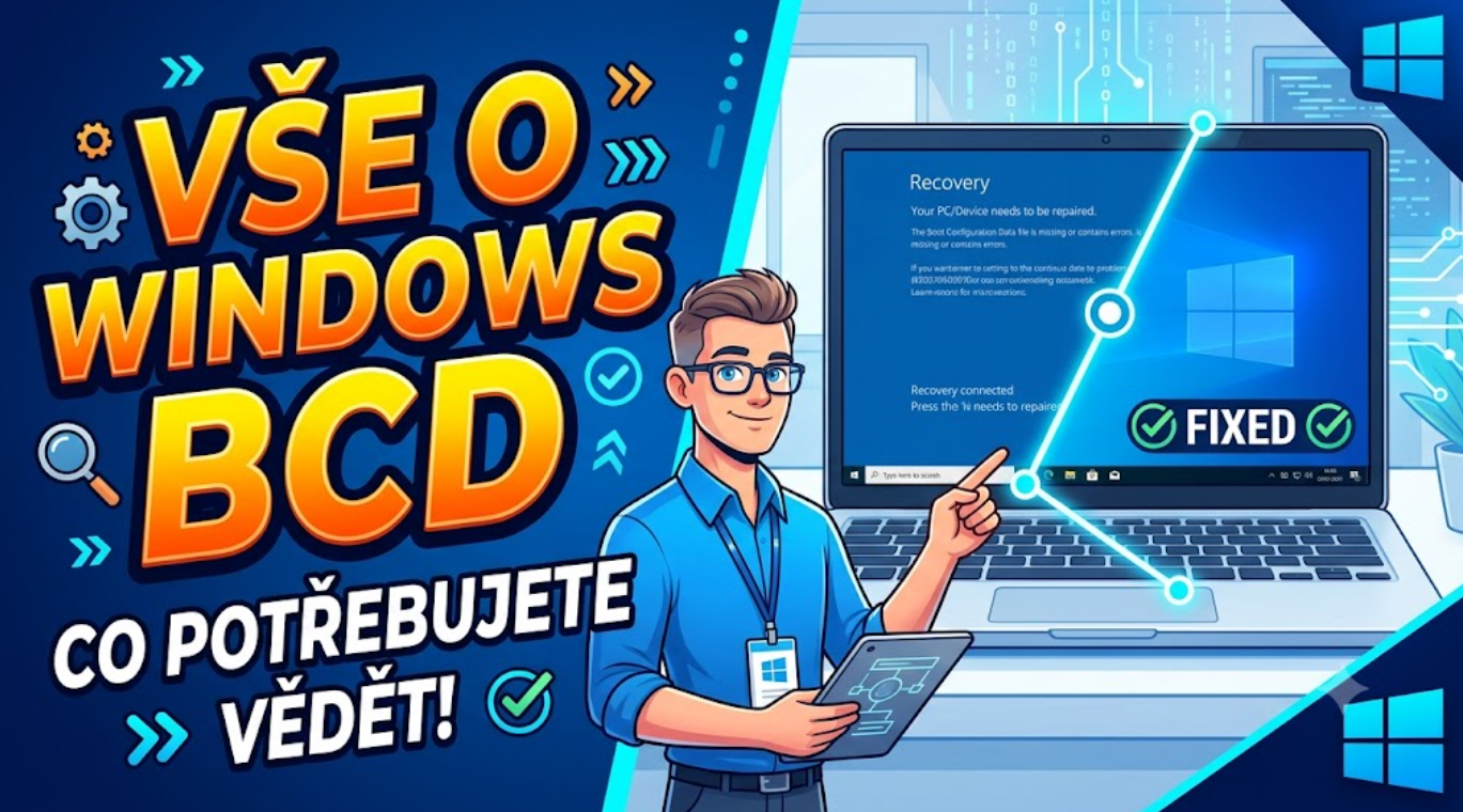 Vše, co potřebujete vědět o Windows Boot Configuration Data (BCD)