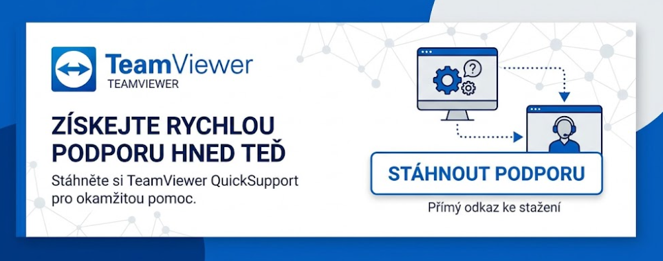 Podpora pomocí TeamViewer