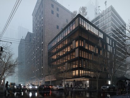 rendering commercial building