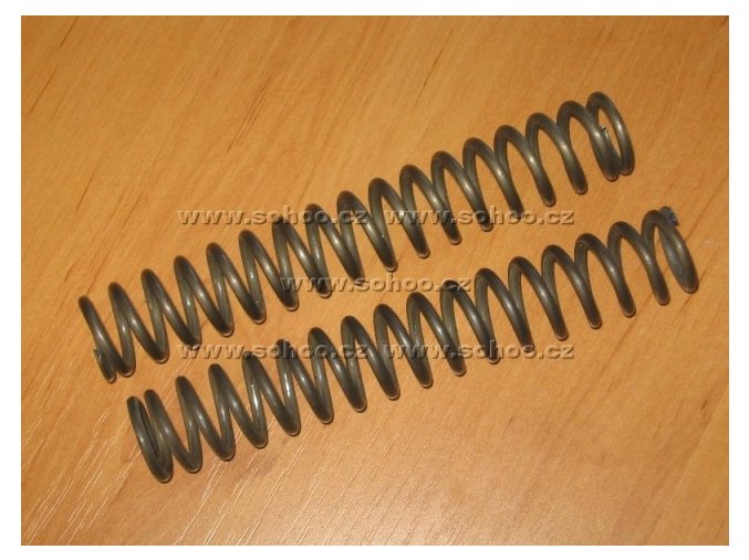 Pružina předních tlumičů na pitbike - 150mm
