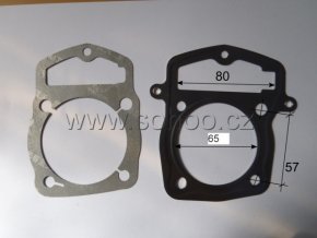Těsnění válce a hlavy pitbike dirtbike ATV - 65/15