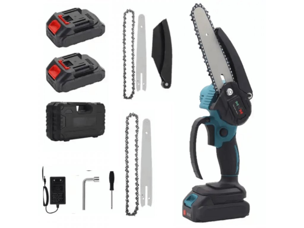 36685 2 aku elektricka pilka p30 2x baterie 6 vodici lista 8 vodici lista