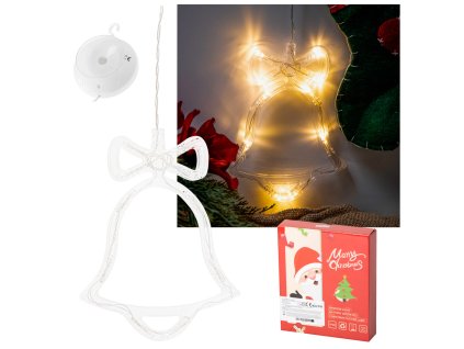 Lampki LED wiszaca dekoracja swiateczna dzwoneczek 105873%282%29