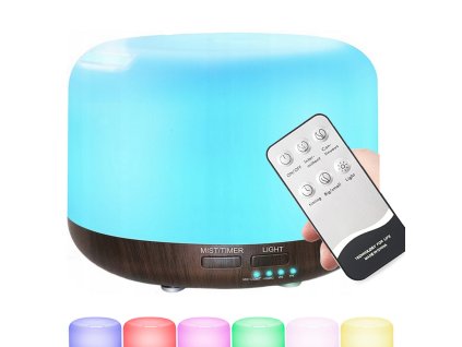 14910 9 zvlhcovac vzduchu difuzer aromaterapie pilotni rgb ionizator