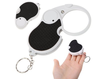 16371 11 skladaci lupa led kapesni lupa