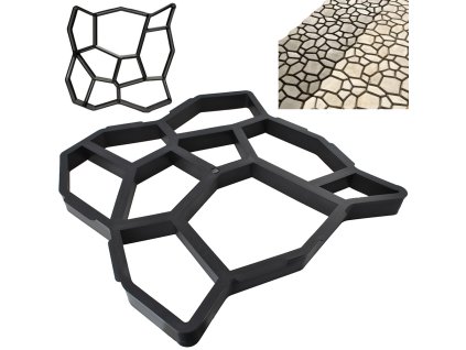 16650 13 forma na dlazebni kostky z betonovych kamennych kocicich hlav