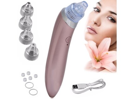 16806 8 vysavac cernych tecek diamantova mikrodermabraze 4 v 1