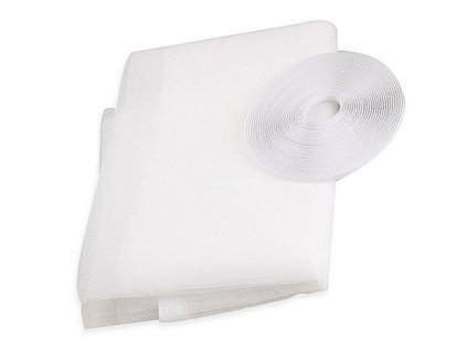 17940 9 okenni moskytiera bila sitovina 180x150 cm proti komarum