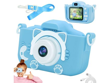 20669 5 digitalni fotoaparat pro deti s hrami fotoaparat hry kocicka