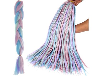 27511 1 synteticke vlasy ombre modra fialova soulima 21366