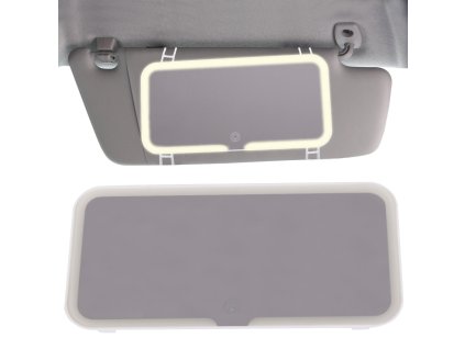 31923 9 led auto make up zrcatko na slunecni clonu