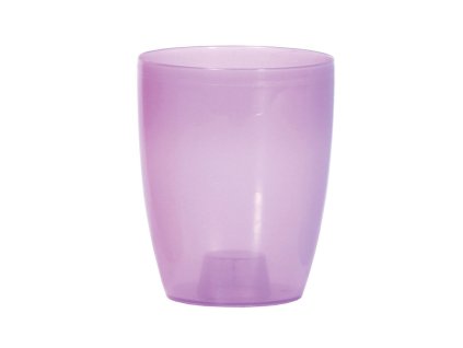 Květináč na orchidej COUBI ORCHID fialový transp.mat (Průměr 16cm)