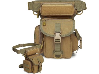 42942 14 bederni taska na nohu vojenska takticka prostorna vojenska ledvinka