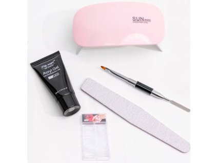 31392 poly gel sada na modelaz gelovych nehtu led lampa