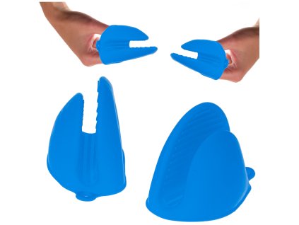 11175 6 tepla modra silikonova chnapka 2 kusy