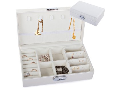 15765 17 kazeta sperkovnice organizer nausnice