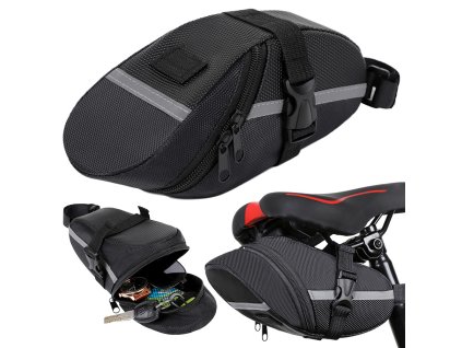 20747 16 bicycle pannier under saddle waterproof bag case