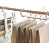 31545 12 5 pair pull out wardrobe trouser rack
