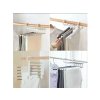 31545 15 5 pair pull out wardrobe trouser rack