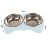 33753 25 kovovy dvojity box pro psy 350 ml x 2