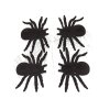 33903 17 halloween pavouk 4 ks velke dekorace strasidelne