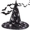 34143 13 halloweensky carodejnicky klobouk