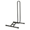 Stojak na rower pojedynczy metalowy czarny 142999