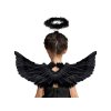 44430 19 perickova andelska kridla cerny pohadkovy kostym
