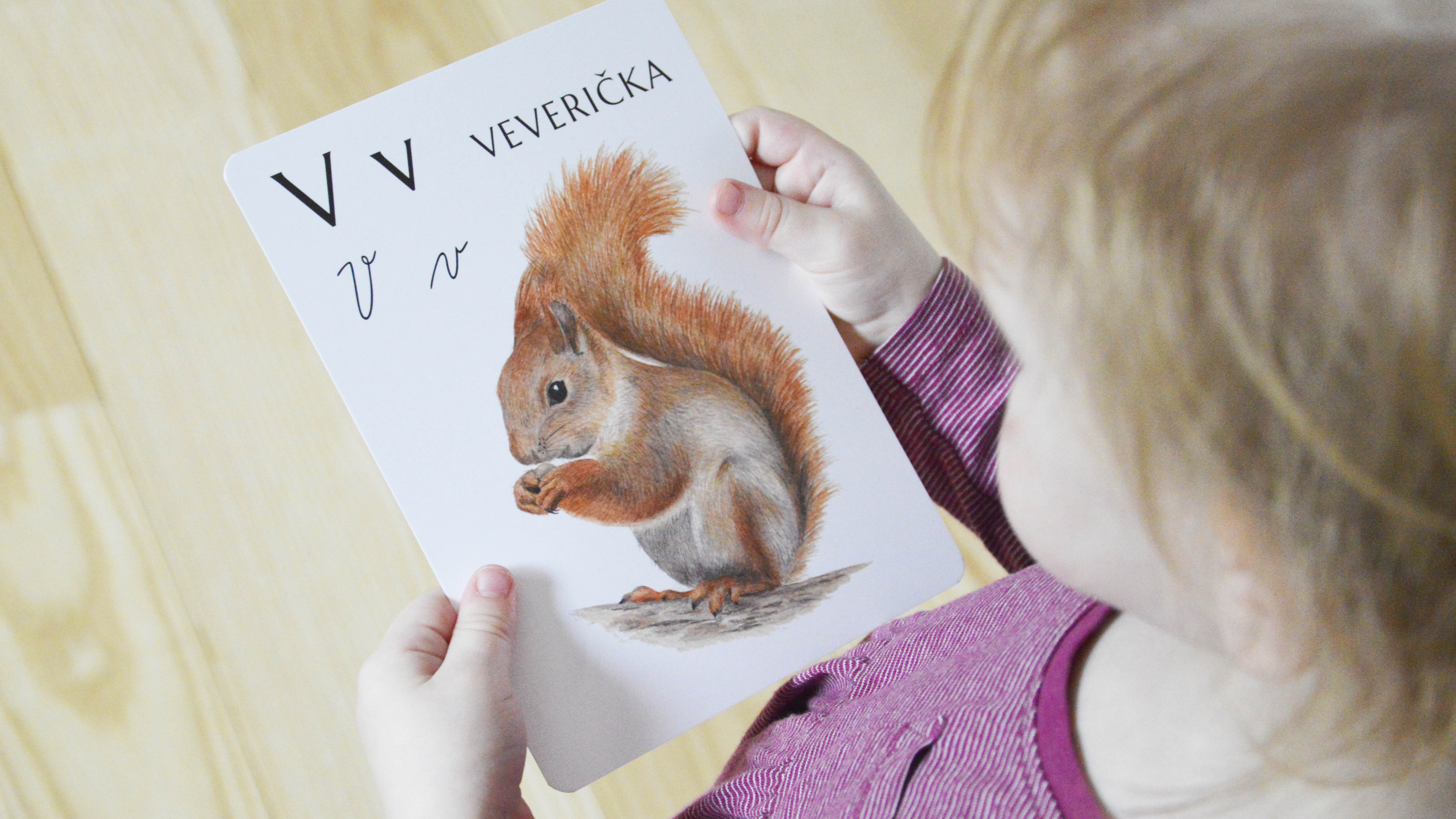 Popisovateľné abecedné karty