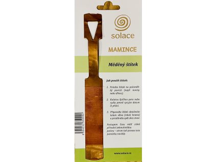 Měděný štítek pro uchování vzpomínek - Mamince