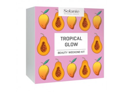 solanie tropical glow beauty weekend kit