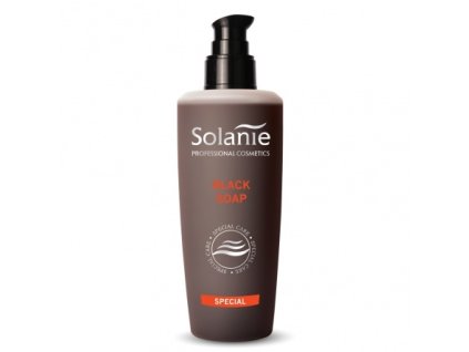 Solanie fekete szappan 250 ml