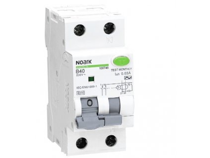 Kombinovaný chránič NOARK 32A, 30mA, charakteristika B, 6kA Ex9CBL-N 100745