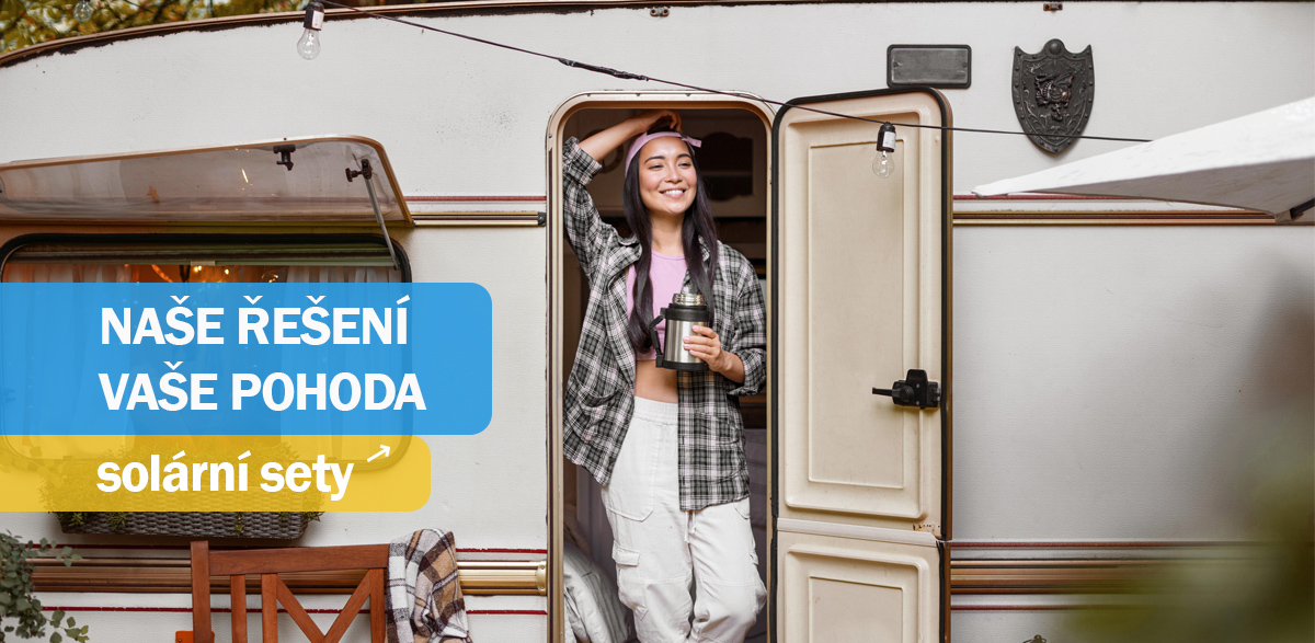 Výhodné sety solarni system na caravan