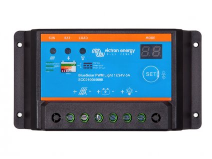 Victron Energy Solární regulátor BlueSolar PWM-Light 12/24V-5A