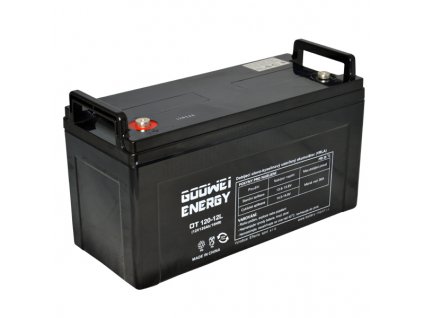 Trakční (GEL) baterie GOOWEI ENERGY OTL120-12, 120Ah, 12V