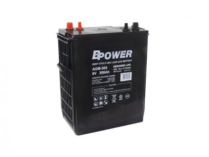 Trakční baterie BPOWER AGM-305, 350Ah, 6V