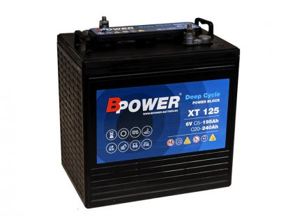 Trakční baterie BPOWER XT 125, 240Ah, 6V