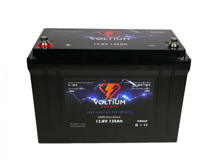 Voltium Energy LiFePO4 smart baterie VE-SPBT-12125, 12.8V, 125Ah