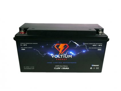 Voltium Energy LiFePO4 smart baterie VE-SPBT-12150, 12.8V, 150Ah