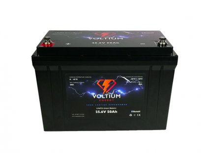 Voltium Energy LiFePO4 smart baterie VE-SPBT-2450, 25.6V, 50Ah