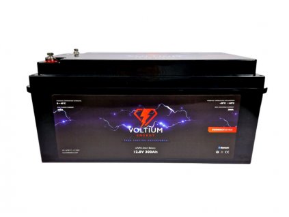 Voltium Energy LiFePO4 smart baterie VE-SPBTC-12300, 12.8V, 300Ah