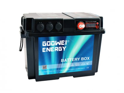 BATTERY BOX Olovo black