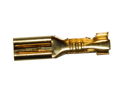 OEM Faston zásuvka FS7015-BS 2,8x0,8 mm; 0,5-1,5 mm2; zlatý