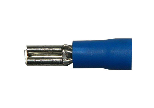 OEM Faston zásuvka FH28x05BL 2,8x0,8 mm; 1,5-2,5 mm2; modrý